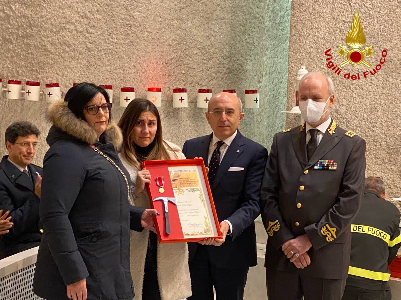 Vigili del fuoco Varese - Celebrazioni Santa Barbara