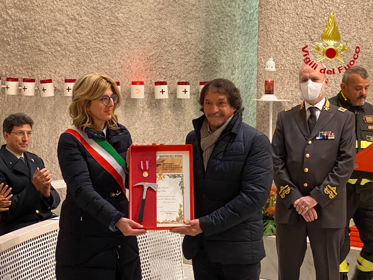 Vigili del fuoco Varese - Celebrazioni Santa Barbara