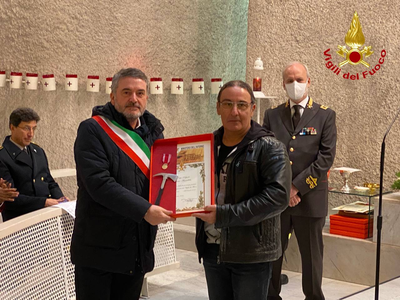 Vigili del fuoco Varese - Celebrazioni Santa Barbara