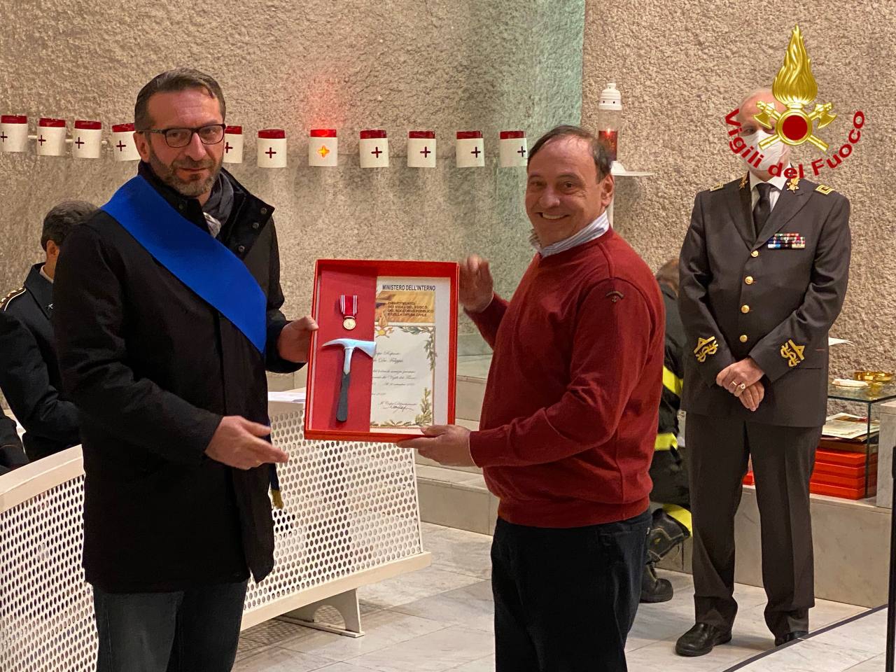 Vigili del fuoco Varese - Celebrazioni Santa Barbara