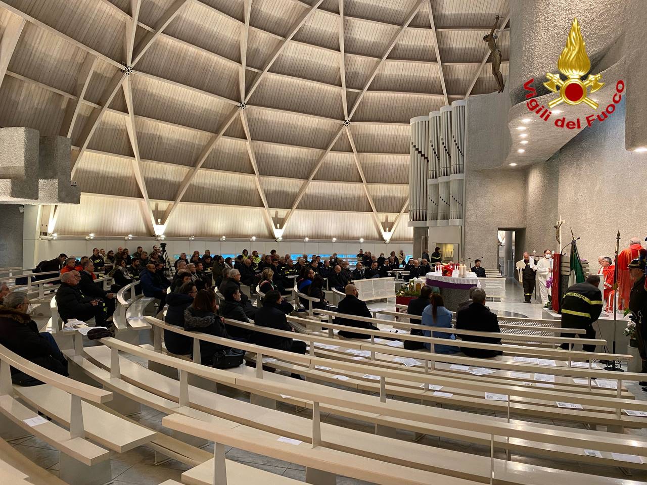 Vigili del fuoco Varese - Celebrazioni Santa Barbara