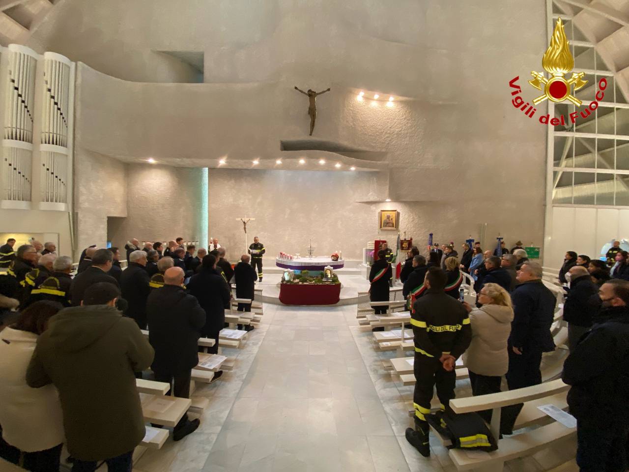 Vigili del fuoco Varese - Celebrazioni Santa Barbara