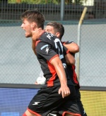 CARPI VARESE CALCIO 1910 CARPI CAMPIONATO SERIE B NELLA FOTO ESULTANZA PETKOVIC