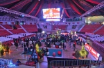 VARESE. FESTA DI NATALE 2022 OPENJOBMETIS PALLACANESTRO VARESE ALL’ENERXENIA ARENA NELLA FOTO PANORAMICA