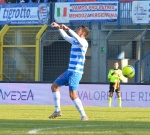 BUSTO ARSIZIO PRO PATRIA SAN GIULIANO CALCIO NELLA FOTO ESULTANZA DI BOFFELLI