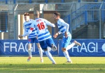 BUSTO ARSIZIO PRO PATRIA SAN GIULIANO CALCIO NELLA FOTO ESULTANZA DI BOFFELLI