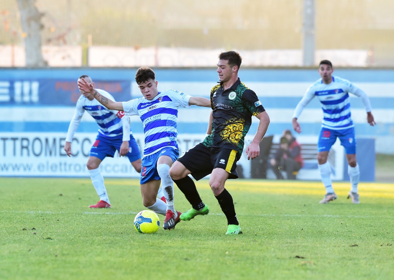 BUSTO ARSIZIO PRO PATRIA SAN GIULIANO CALCIO NELLA FOTO NDRECKA