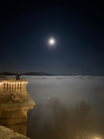 Sacro Monte nebbia
