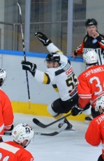VAREWSE. HOCKEY. HCMV VARESE HOCKEY-AHC TOBLACH DOBBIACO ICEBEARS NELLA FOTO PIROSO 1-0