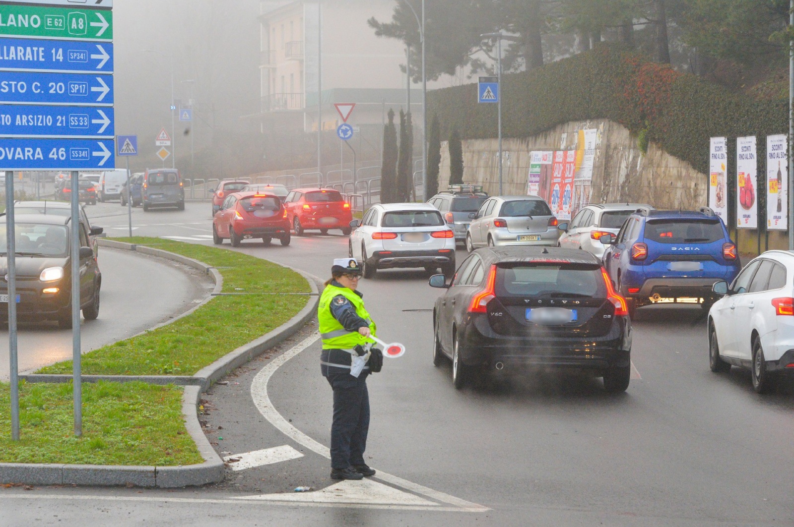 VARESE DISAGIO E TRAFFICO TRA VIA GASPAROTTO E LARGO FLAIANO PER CHIUSURA BRETELLA AUTOSTRADA