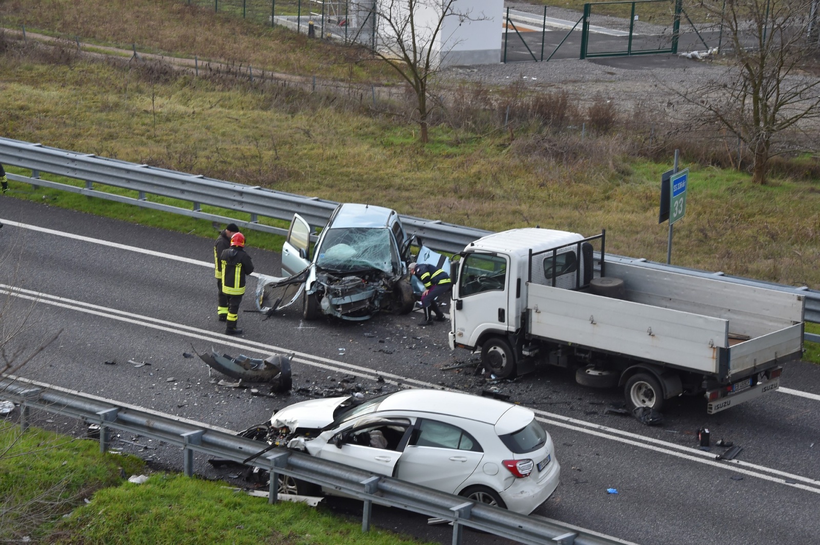 Marcallo Incidente boffalora malpensa 11 01 2023