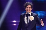 Italian singer Tananai performs on stage at the Ariston theatre during the 73rd Sanremo Italian Song Festival, in Sanremo, Italy, 11 February 2023. The music festival will run from 07 to 11 February 2023. ANSA/ETTORE FERRARI