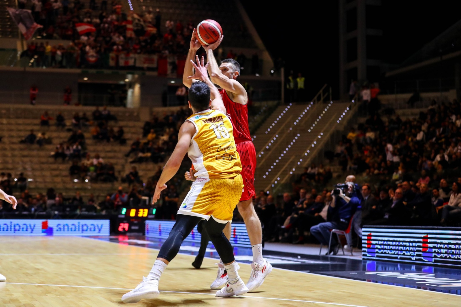 Giancarlo Ferrero LBA Frecciarossa Final Eight 2023 - Quarti di Finale Carpegna Prosciutto Pesaro - Openjobmetis Varese LBA Legabasket Serie A UnipolSAI 2022/2023 Torino, 15/02/2023 Foto B.Costantini / Ciamillo-Castoria