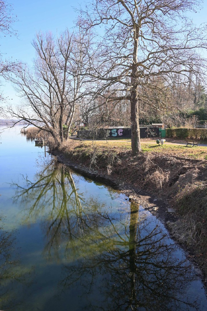 BARDELLO LAGO DI VARESE BASSO AL CANNETO / CHIUSE DEL FIUME BARDELLO PER SICCITA’