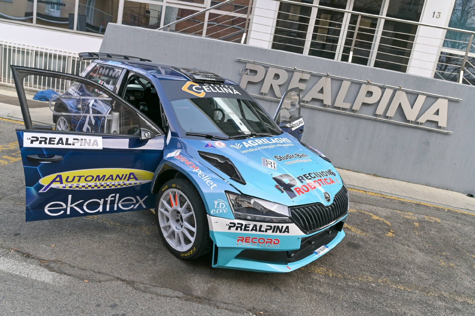 VARESE PRESENTAZIONE MACCHINA RALLY PREALPINA 2023