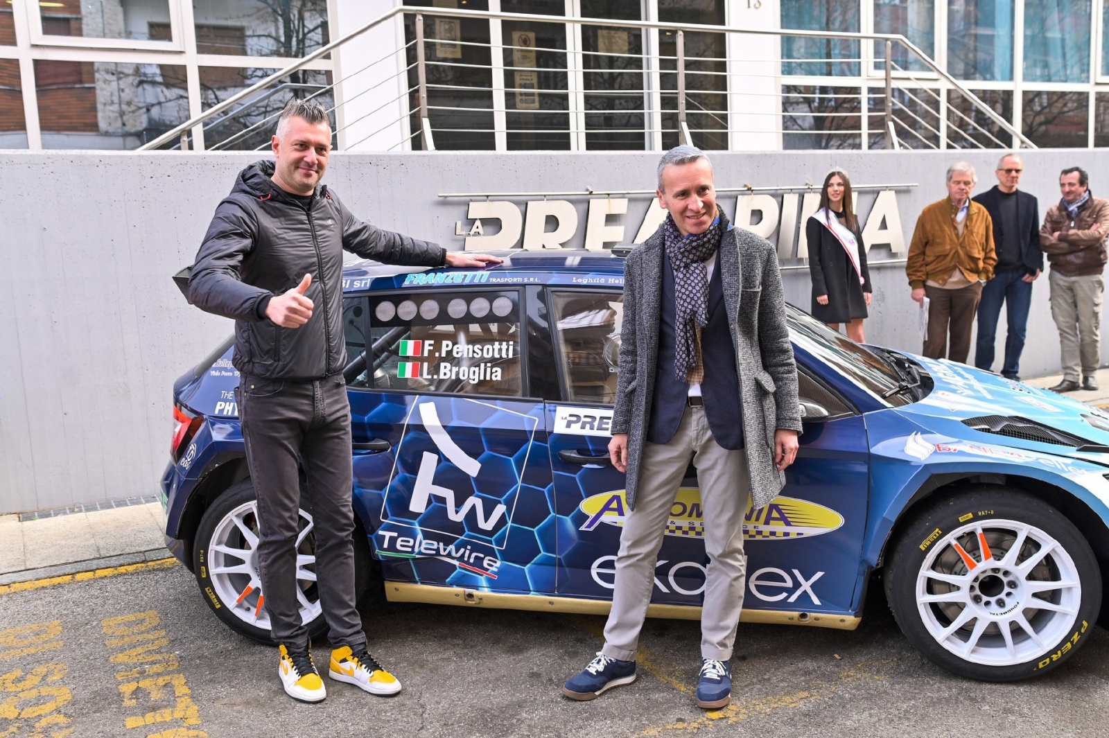 VARESE PRESENTAZIONE MACCHINA RALLY PREALPINA 2023