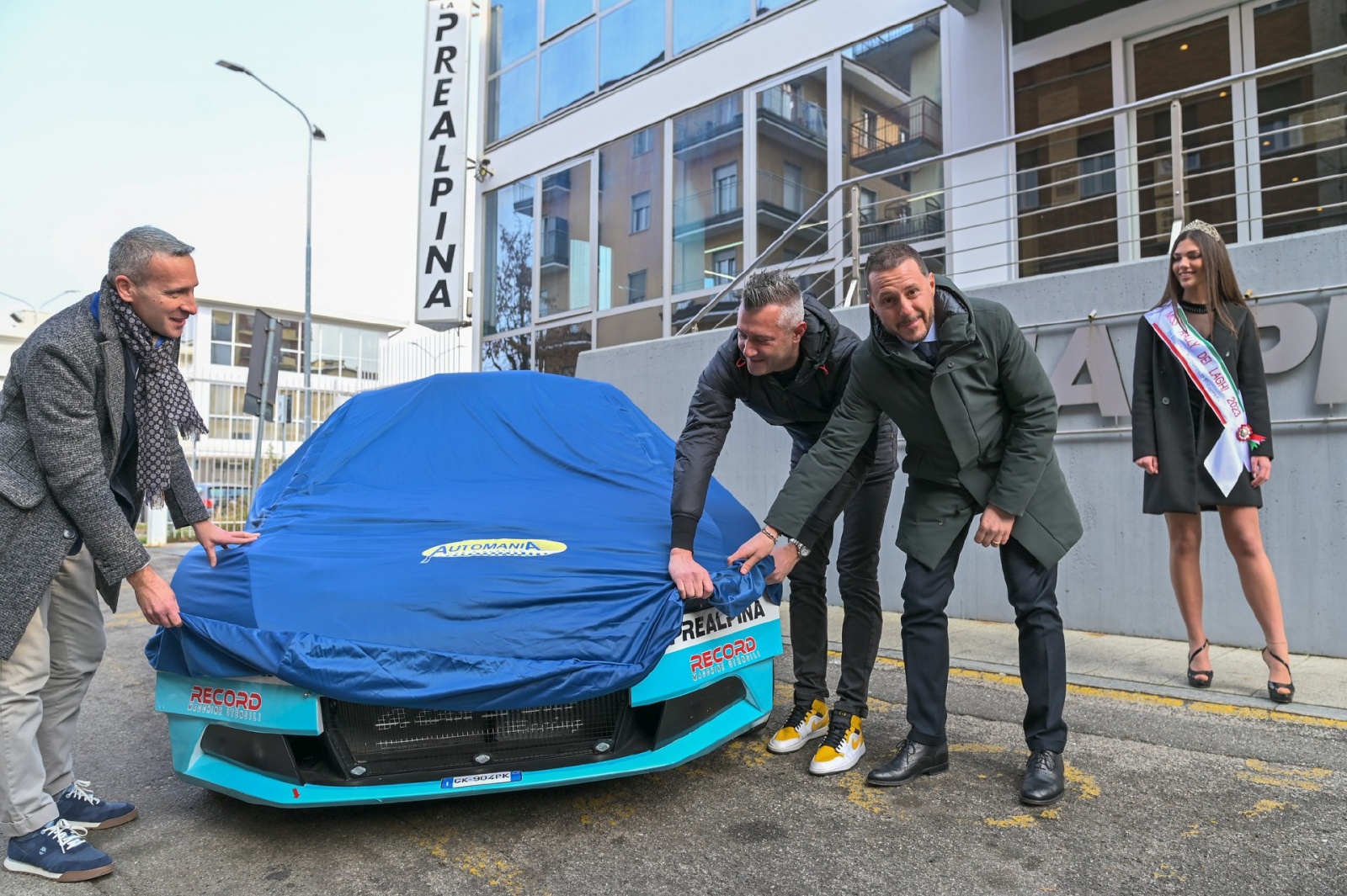 VARESE PRESENTAZIONE MACCHINA RALLY PREALPINA 2023