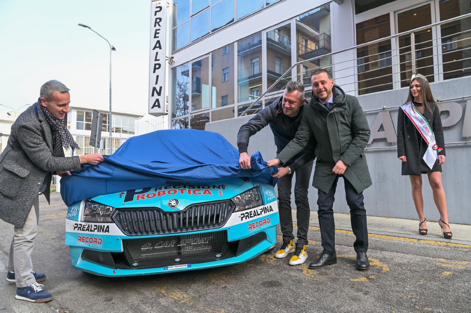 VARESE PRESENTAZIONE MACCHINA RALLY PREALPINA 2023