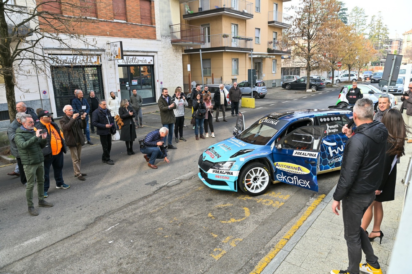 VARESE PRESENTAZIONE MACCHINA RALLY PREALPINA 2023