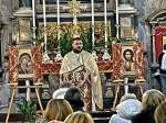 VARESE MESSA COMUNITA’ UCRAINA IN RITO BIZANTINO NELLA CHIESA DI SAN MARTINO, CELEBRATA DA PADRE VOLODYMYR MISTERMAN NELLA FOTO
