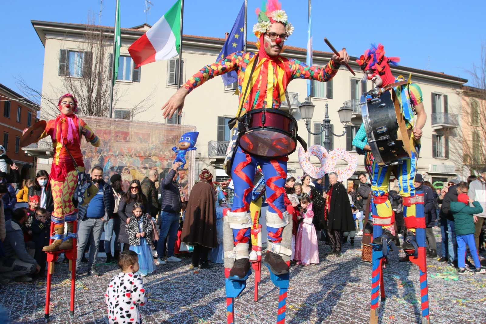 SARONNO CARNEVALE IN CENTRO CITTA'