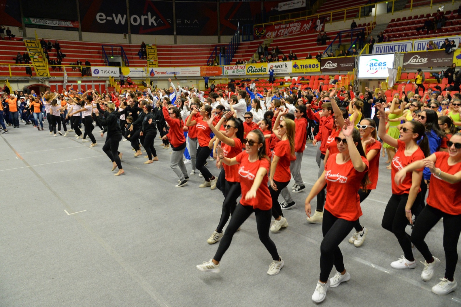 BUSTO ARSIZIO CERIMONIA DI APERTURA BUSTO CITTAÕ EUROPEA DELLO SPORT