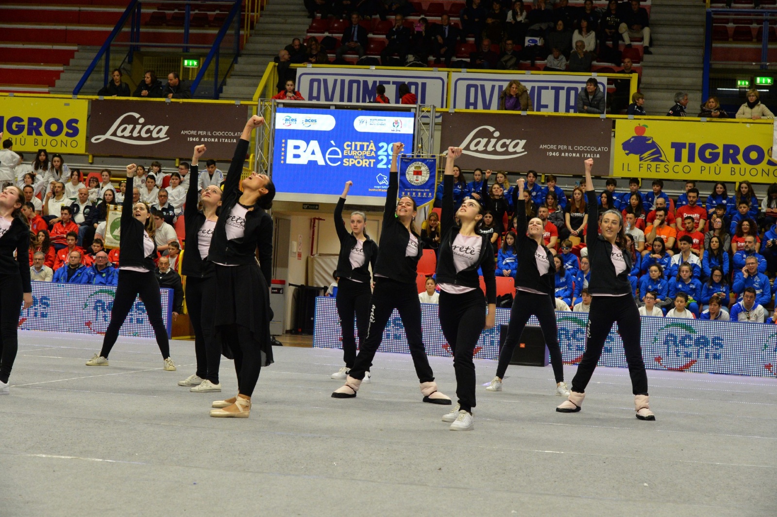 BUSTO ARSIZIO CERIMONIA DI APERTURA BUSTO CITTAÕ EUROPEA DELLO SPORT