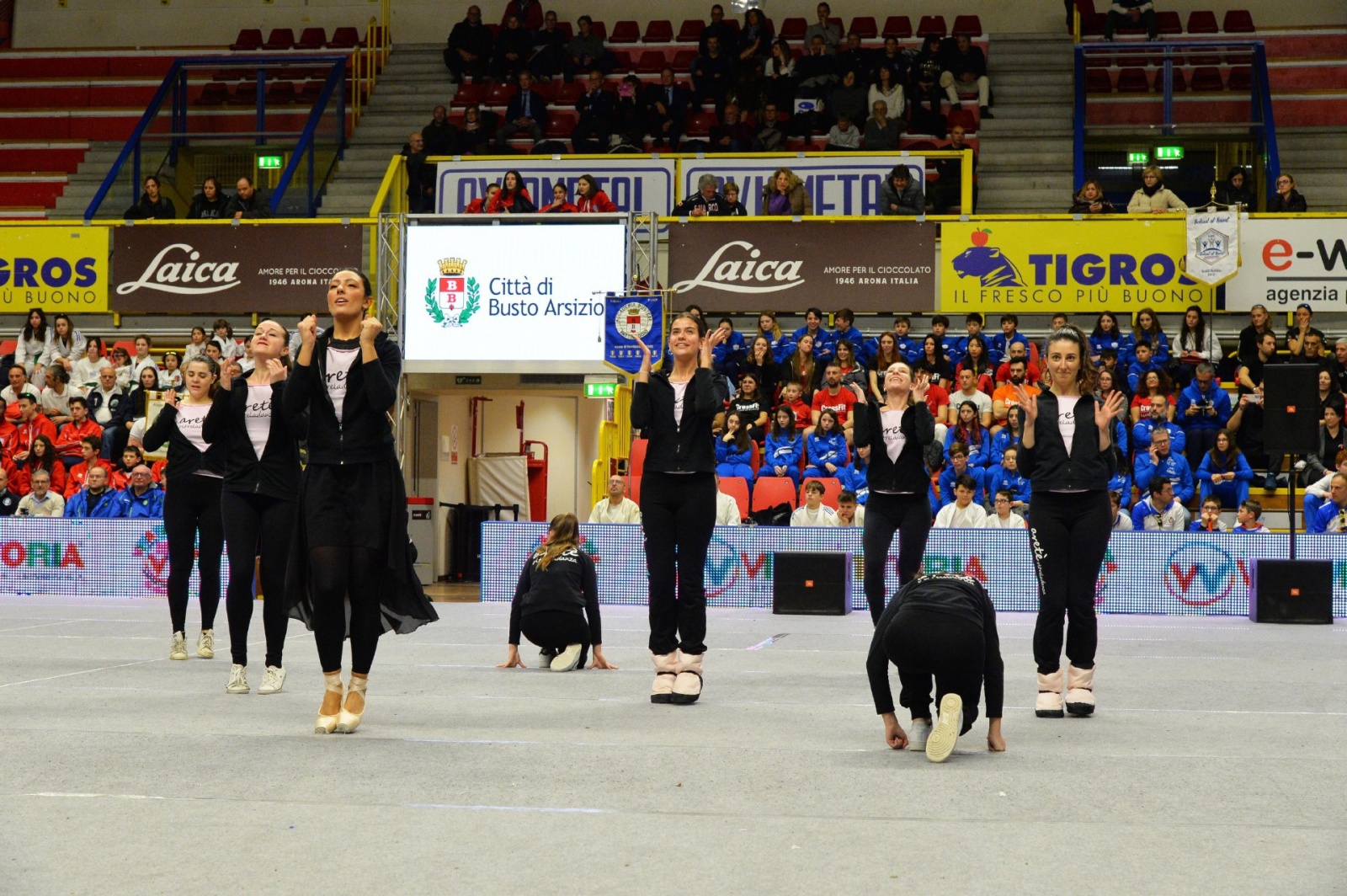 BUSTO ARSIZIO CERIMONIA DI APERTURA BUSTO CITTA’ EUROPEA DELLO SPORT