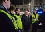VARESE. PROGETTO ON THE ROAD, GIOVANI CON LE FORZE DELL’ORDINE DURANTE CONTROLLI STRADALI. PIAZZA MONTE GRAPPA CON POLIZIA LOCALE, POLIZIA DI STATO, GUARDIA DI FINANZA E CARABINIERI