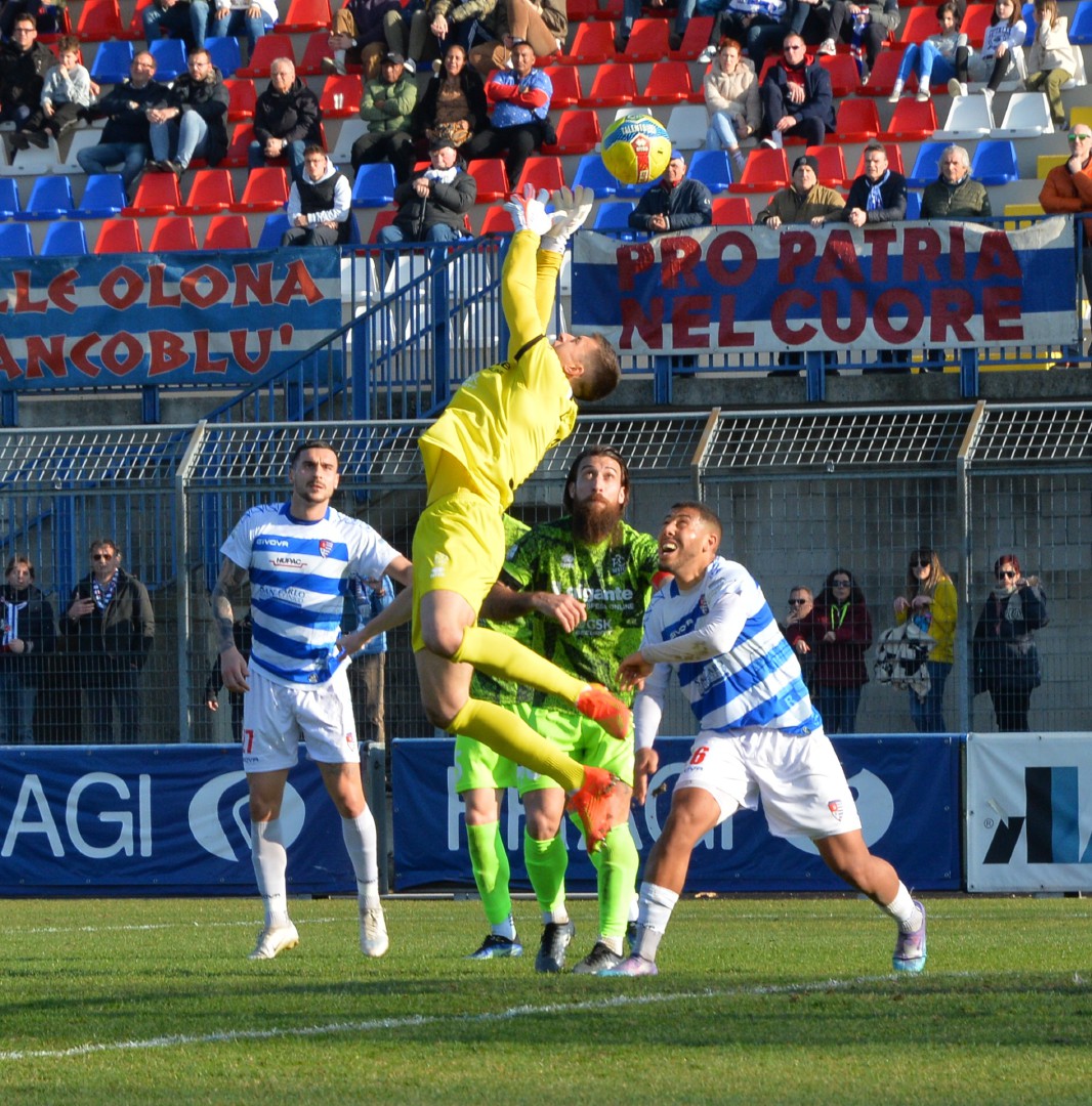 BUSTO ARSIZIO PRO PATRIA PRO SESTO CALCIO NELLA FOTO