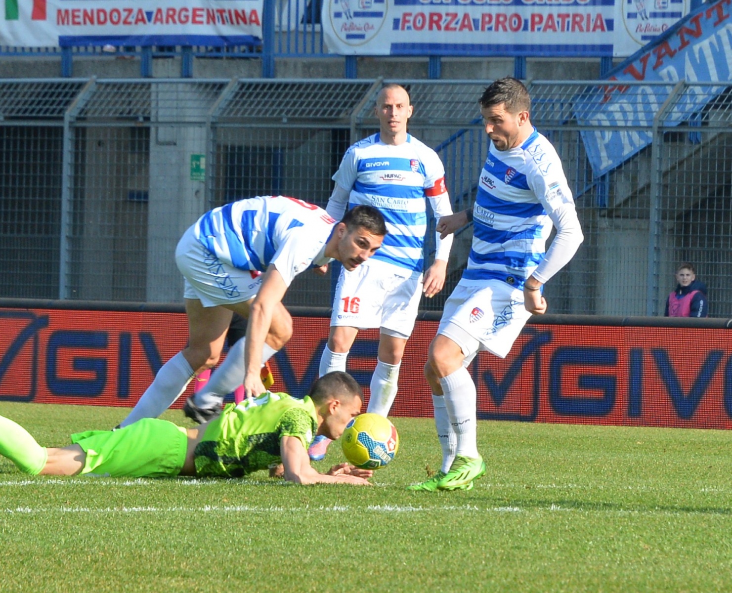 BUSTO ARSIZIO PRO PATRIA PRO SESTO CALCIO NELLA FOTO