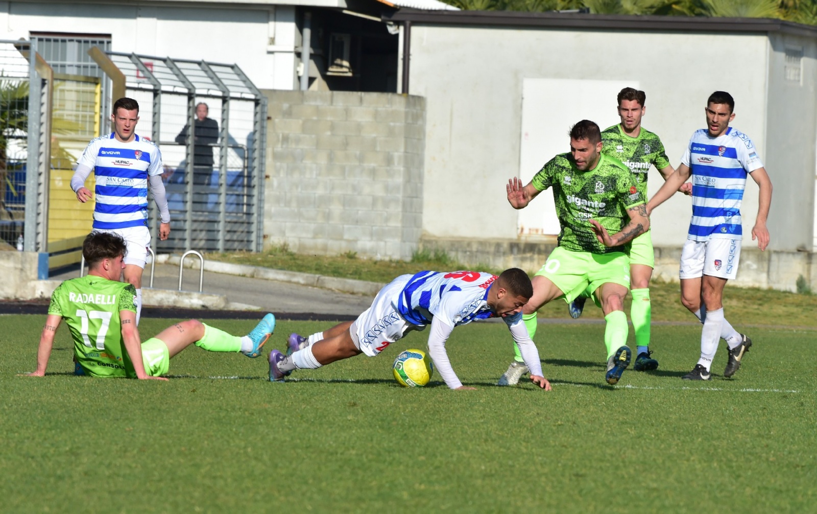 BUSTO ARSIZIO PRO PATRIA PRO SESTO CALCIO NELLA FOTO CHAKIR