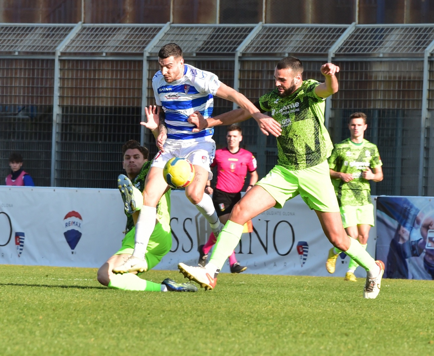 BUSTO ARSIZIO PRO PATRIA PRO SESTO CALCIO NELLA FOTO PIU