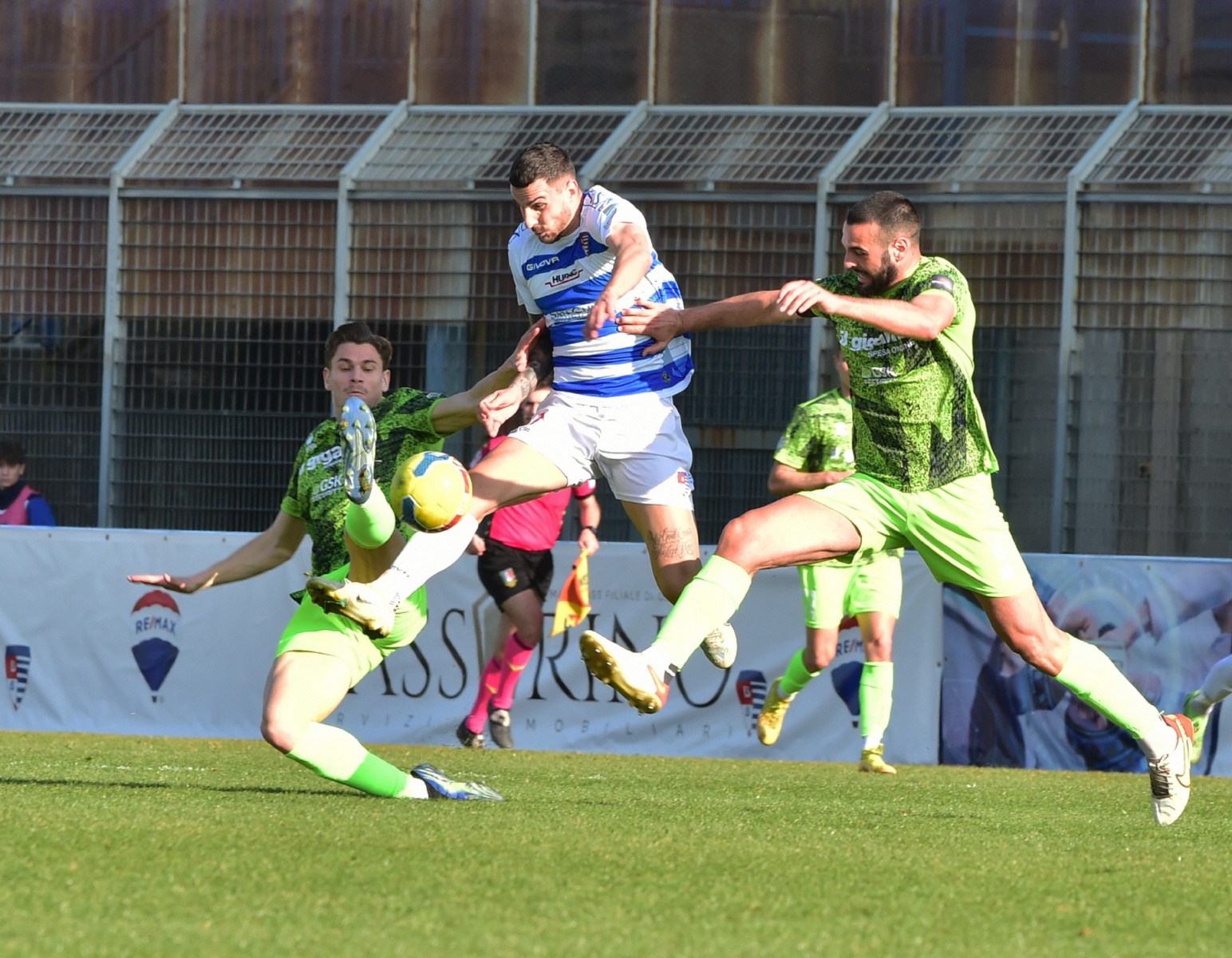 BUSTO ARSIZIO PRO PATRIA PRO SESTO CALCIO NELLA FOTO PIU