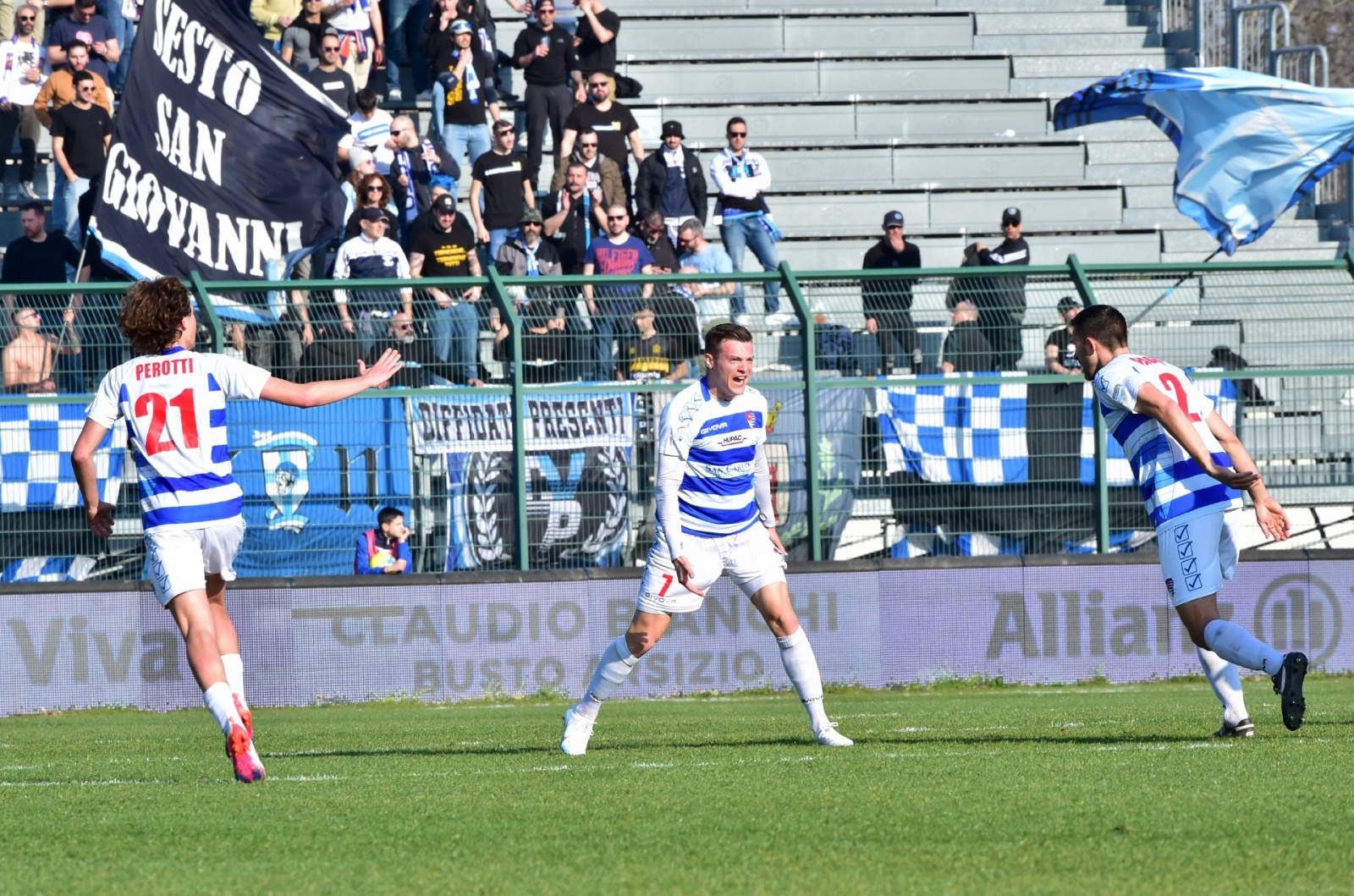 BUSTO ARSIZIO PRO PATRIA PRO SESTO CALCIO NELLA FOTO STANZANI