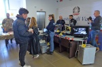 VARESE. SEMINARIO MATCHING SCUOLA IMPRESA VILLE PONTI NELLA FOTO STAND POLIZIA DI STATO