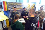 VARESE. SEMINARIO MATCHING SCUOLA IMPRESA VILLE PONTI NELLA FOTO STAND GUARDIA DI FINANZA