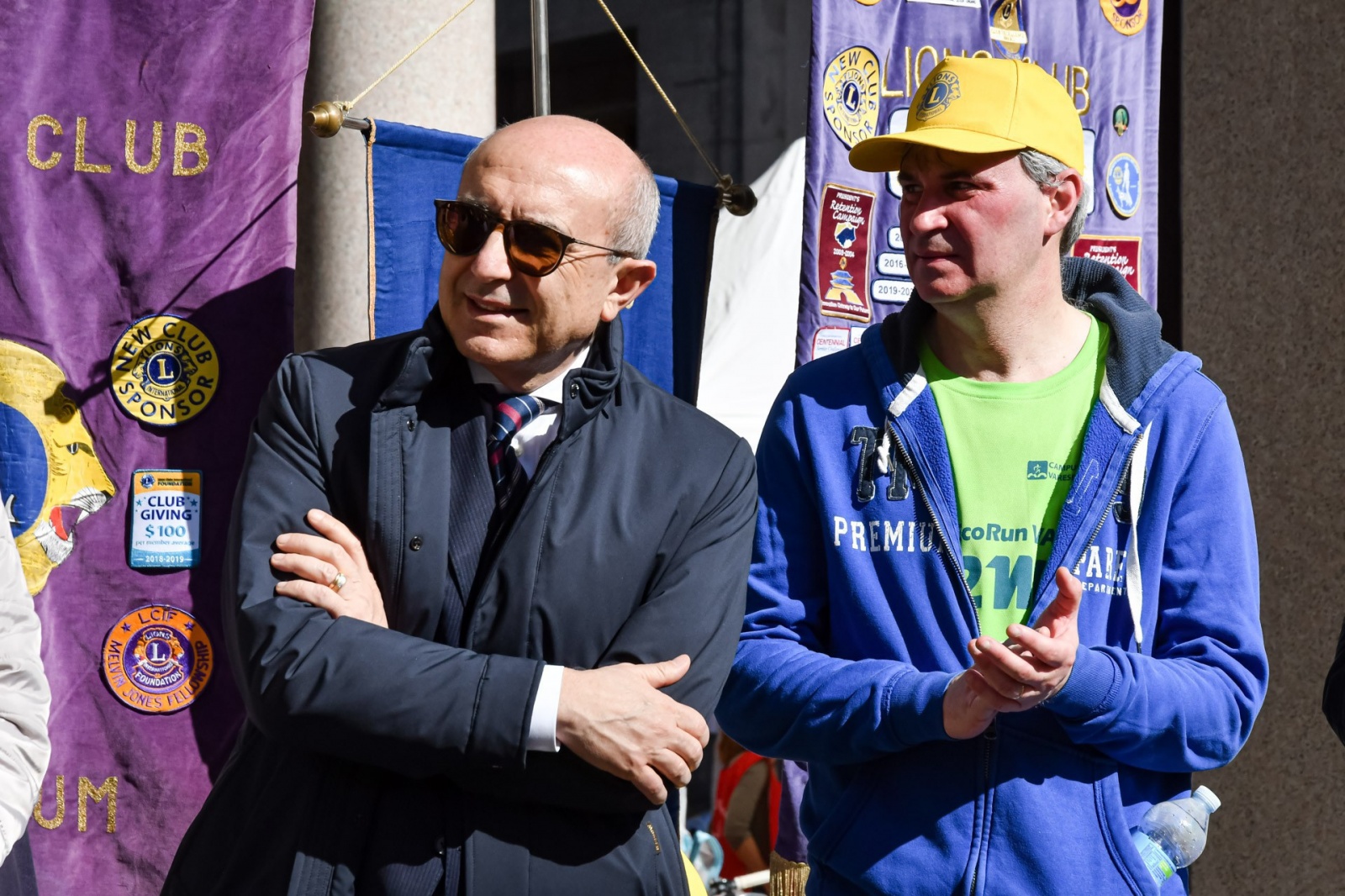 ECORUN VARESE 2023 NELLA FOTO SINDACO GALIMBERTI E PREFETTO PASQUARIELLO