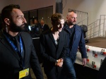 BUSTO ARSIZIO. BAFF 2023. ALCUNI DEI PROTAGONISTI DELLA SERIE ÒMARE FUORIÓ OSPITI DELLA SERATA INCONTRANO IL PUBBLICO NELLA FOTO DOMENICO CUOMO