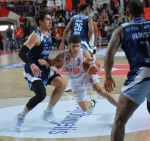 VARESE. BASKET LBA. OPENJOBMETIS VARESE-HAPPY CASA BRINDISI NELLA FOTO LIBRIZZI