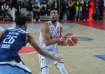VARESE. BASKET LBA. OPENJOBMETIS VARESE-HAPPY CASA BRINDISI NELLA FOTO BROWN