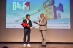 BUSTO ARSIZIO SERATA FINALE BAFF 2023 CINEMA LUX NELLA FOTO PREMIAZIONE ANDREA BOSCA