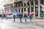 VARESE MANIFESTAZIONE PRIMO MAGGIO NELLA FOTO STEFANIA FILETTI, GALIMBERTI DAVIDE, TANIA SCACCHETTI
