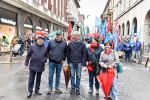 VARESE MANIFESTAZIONE PRIMO MAGGIO NELLA FOTO STEFANIA FILETTI, GALIMBERTI DAVIDE, TANIA SCACCHETTI, MAGON