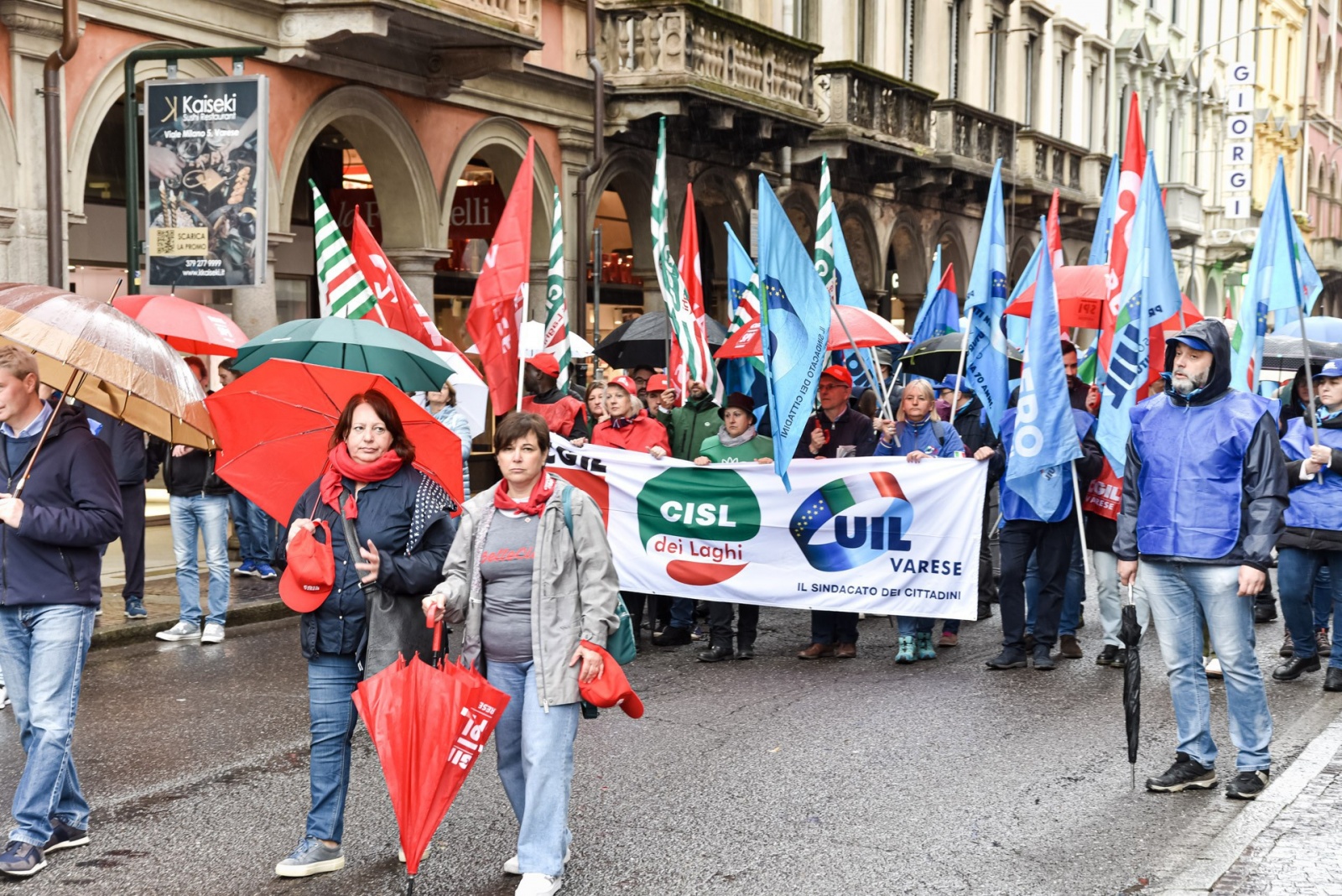VARESE MANIFESTAZIONE PRIMO MAGGIO
