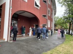 BUSTO ARSIZIO VIGILI DEL FUOCO INCENDIO ABITAZIONE IN PIAZZA S.ANNA A BUSTO