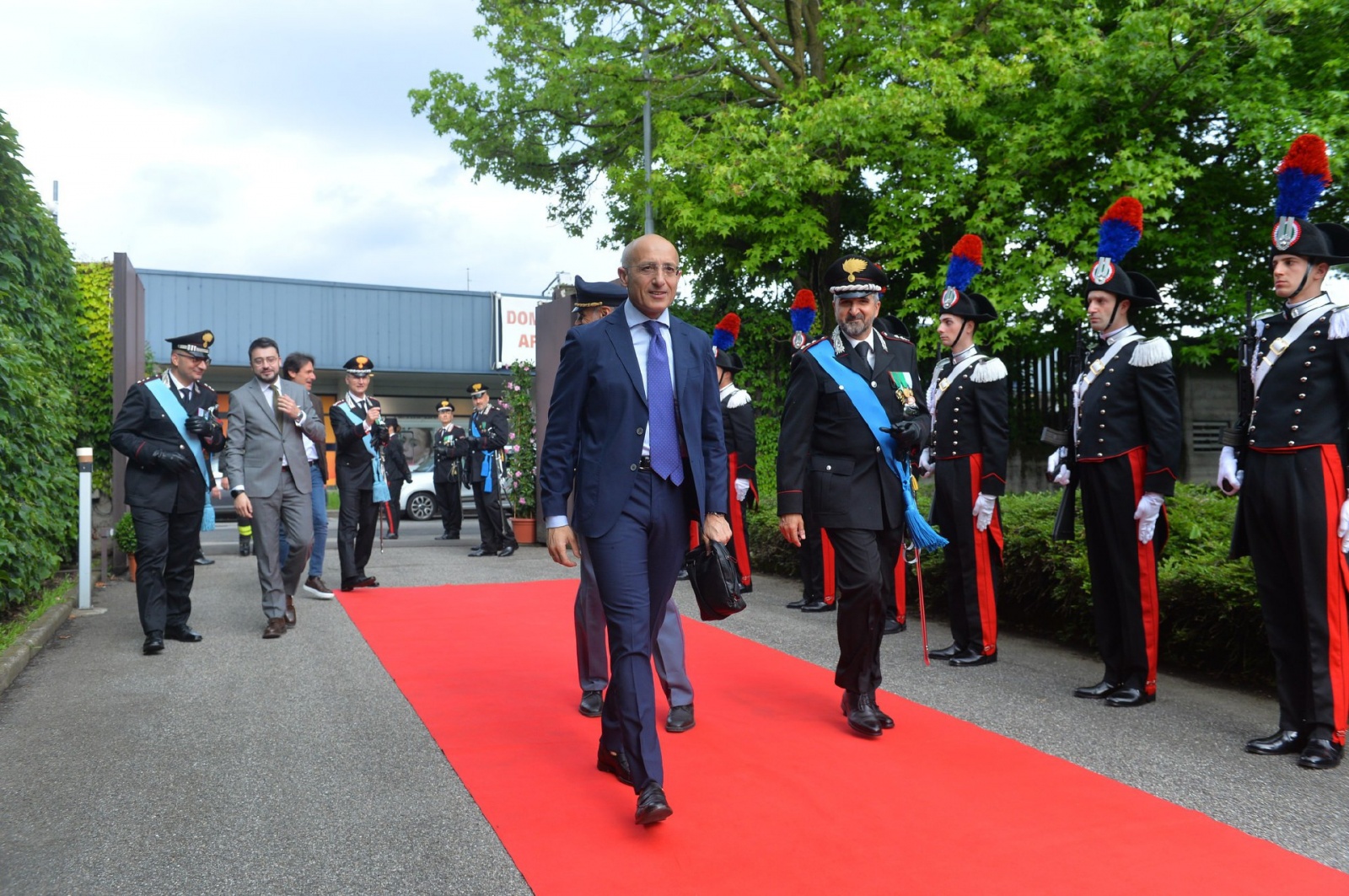 VARESE. FESTA ARMA DEI CARABINIERI 2023 NELLA FOTO VICEQUESTORE VICARIO PAOLO IODICE