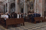 BUSTO ARSIZIO FUNERALE DEL DOTT GIUSEPPE MERLINI ALLA BASILICA DI SAN GIOVANNI