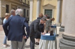 BUSTO ARSIZIO FUNERALE DEL DOTT GIUSEPPE MERLINI ALLA BASILICA DI SAN GIOVANNI