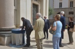 BUSTO ARSIZIO FUNERALE DEL DOTT GIUSEPPE MERLINI ALLA BASILICA DI SAN GIOVANNI